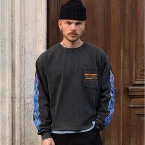 BRUT ARCHIVES Sea Coast Longsleeve Tshirt - Size L